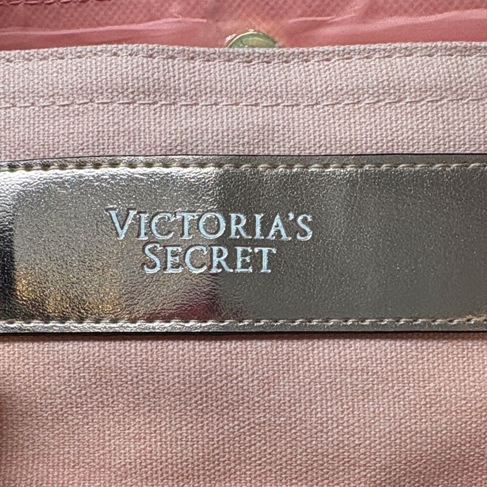 Victoria's Secret Coral and Peach Tote Bag - Picture 2 of 5
